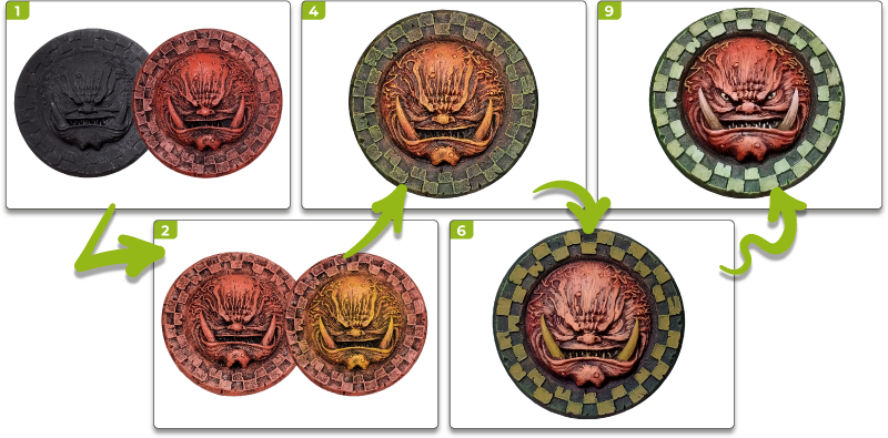 Ork Glyphs | Painting tutorial